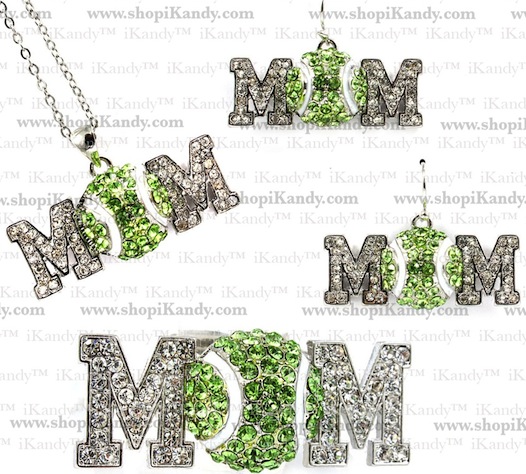 Tennis Mom Sports Jewelry Set