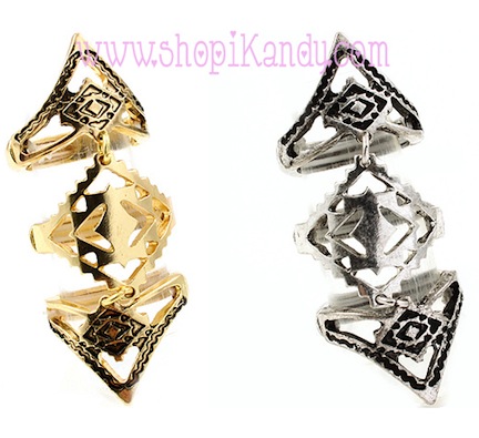 Abstract Shape 3pc. Ring