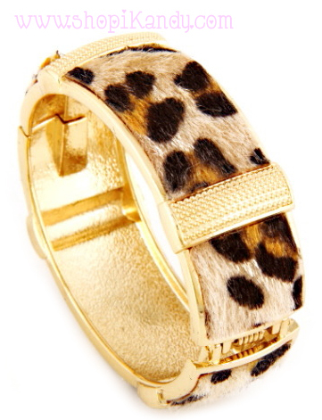 Animal Fur Print Bracelet