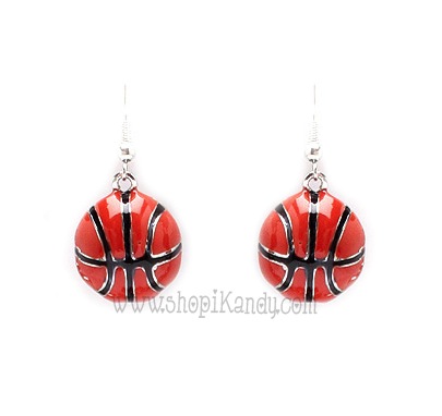 Basketball Sports Earrings