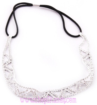 Crystal Stone Stretch Headband