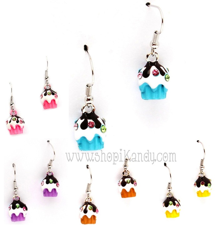 Sweet Treats Cupcake Earrings