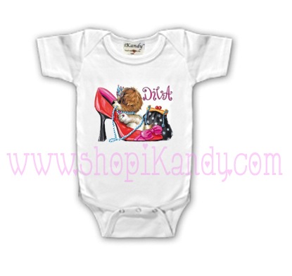 Diva Cute Dog Onesie