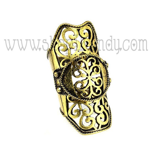 Filigree Finger Armor Ring