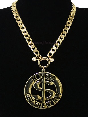 Honeys Get The Money Necklace