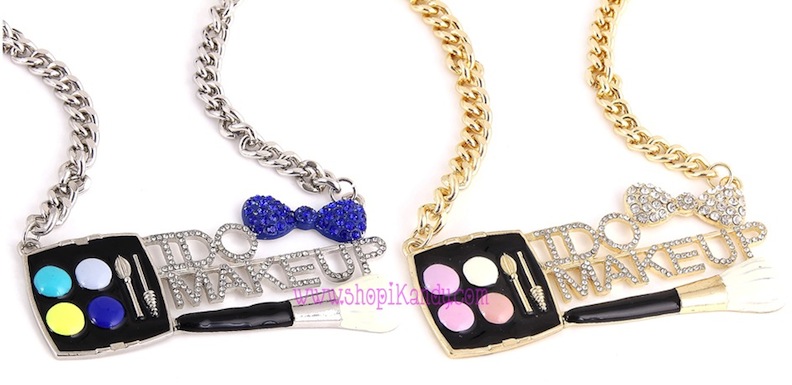 Palette I DO MAKEUP Makeup Artist Bling Necklace