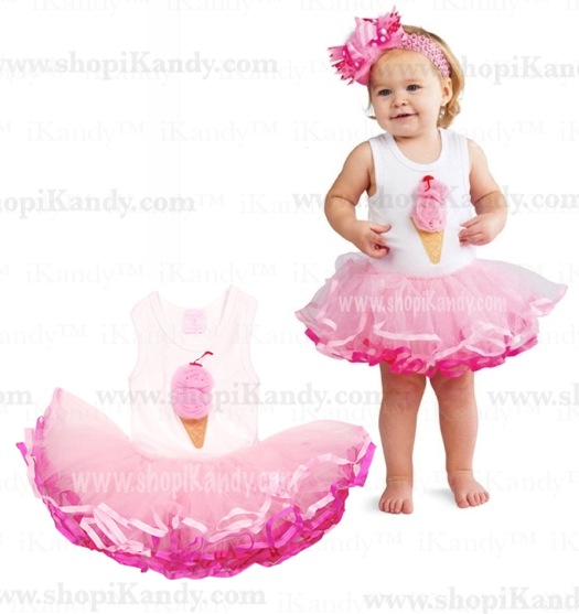 Ice Cream Treat Tutu Dress