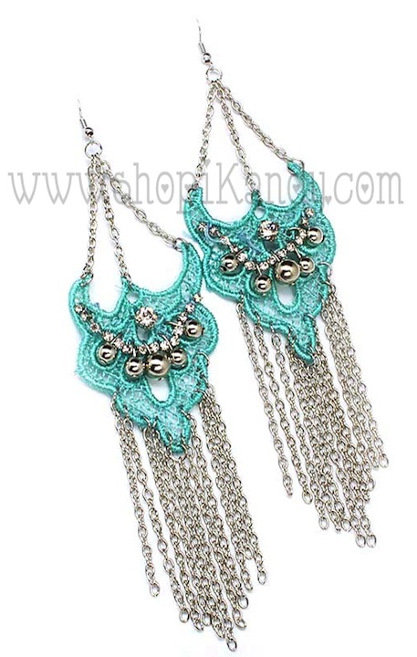 Lace Chandelier Earrings