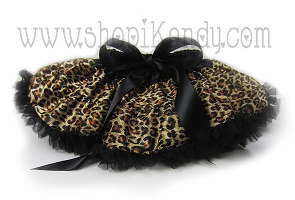 Leopard Print Pettiskirt Tutu