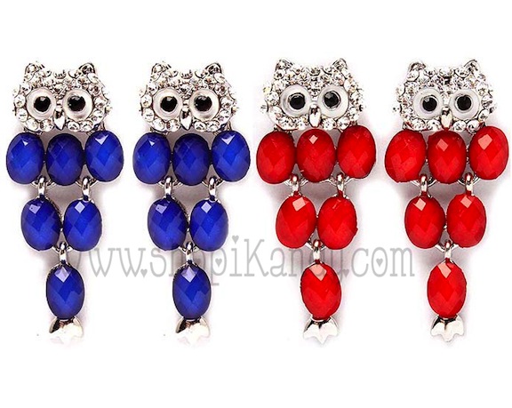 Owl Chandelier Earrings