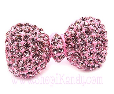 Pink Bow Bling Ring