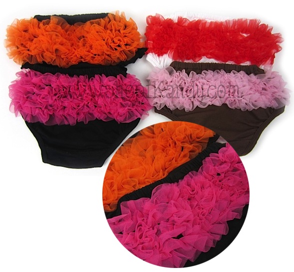 2 Color Ruffle Bloomers