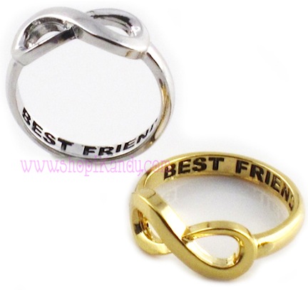 Infinity Best Friends Ring