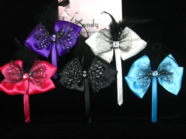 Bow and Feather Headband